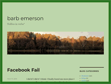 Tablet Screenshot of barbemerson.com